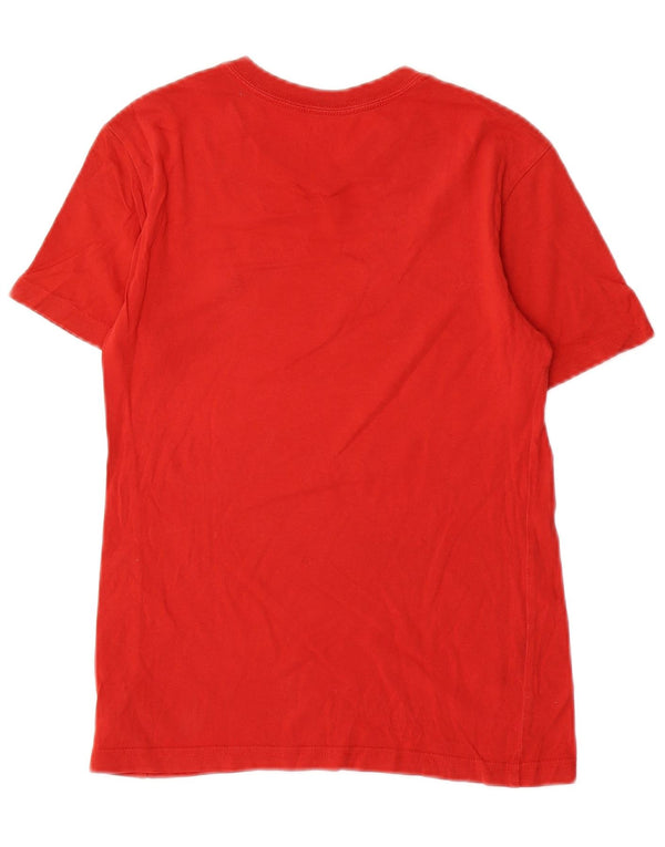 Polo Ralph Lauren Boys T-Shirt Top 7-8 Years Small Red Cotton