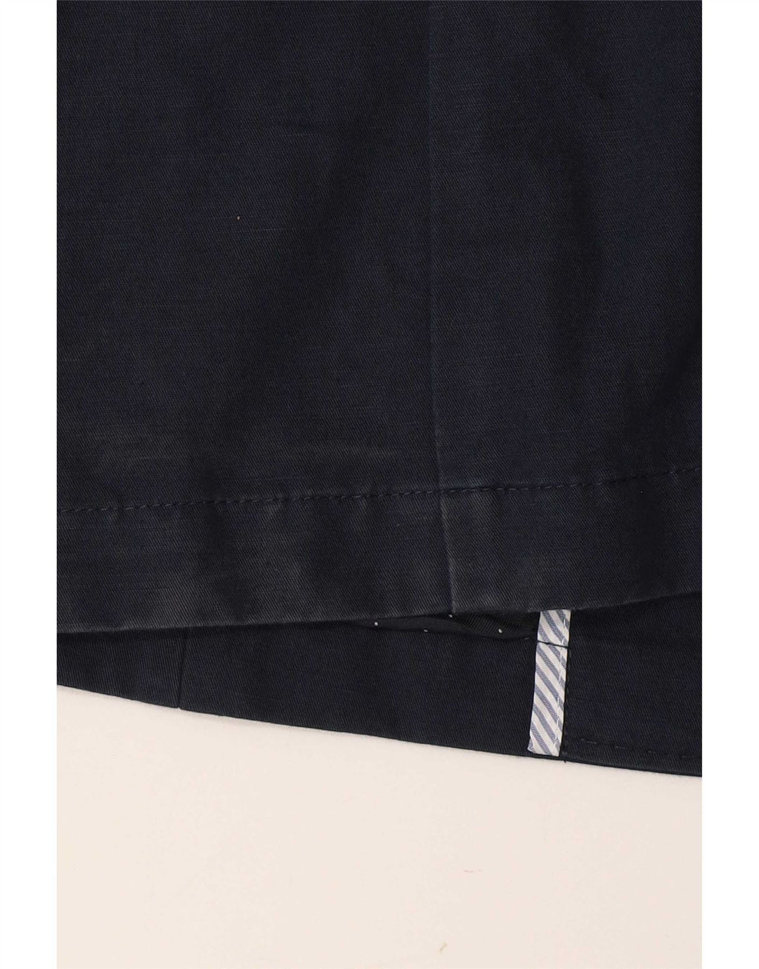 Crew Clothing Womens 2 Button Blazer Jacket UK 10 Small Navy Blue Linen