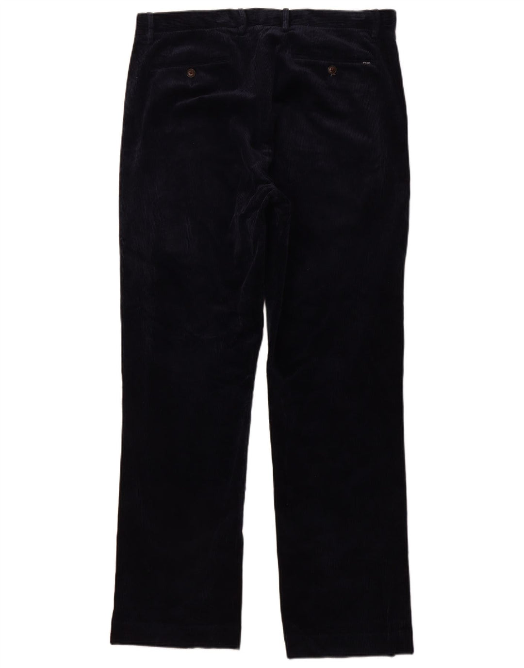 POLO RALPH LAUREN Mens Classic Fit Corduroy Trousers W34 L32 Navy Blue