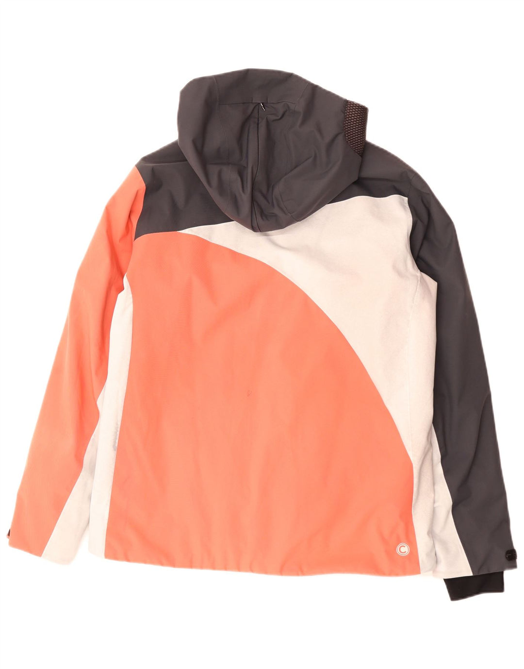 COLMAR Mens Hooded Windbreaker Jacket IT 50 Large Pink Colourblock