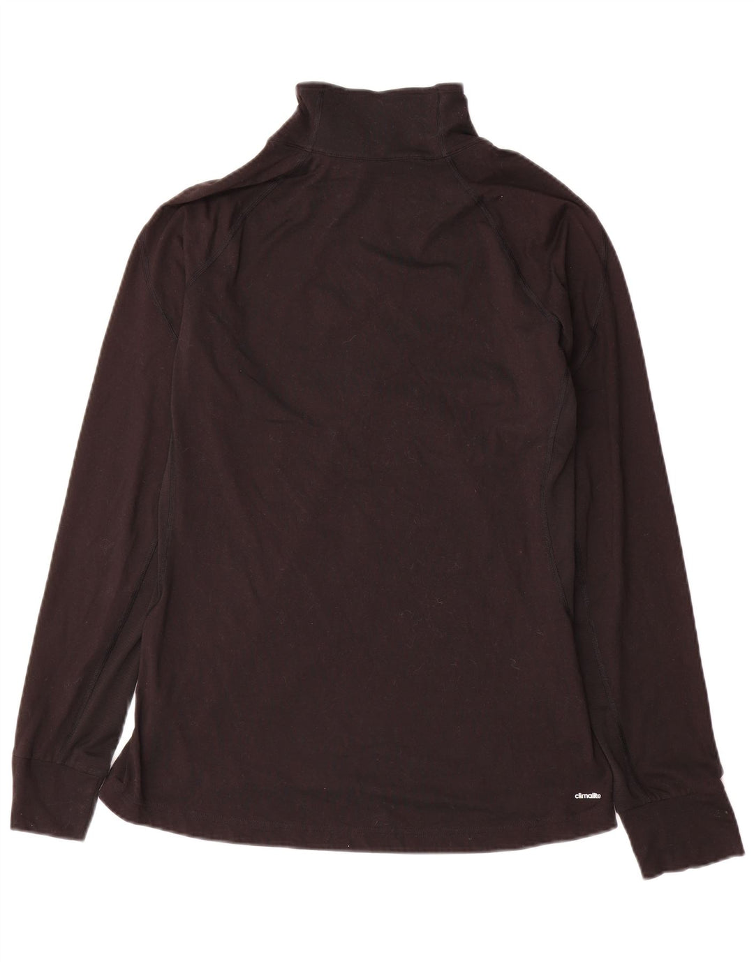 Adidas Womens Climalite Pullover Tracksuit Top UK 16/18 Large Black