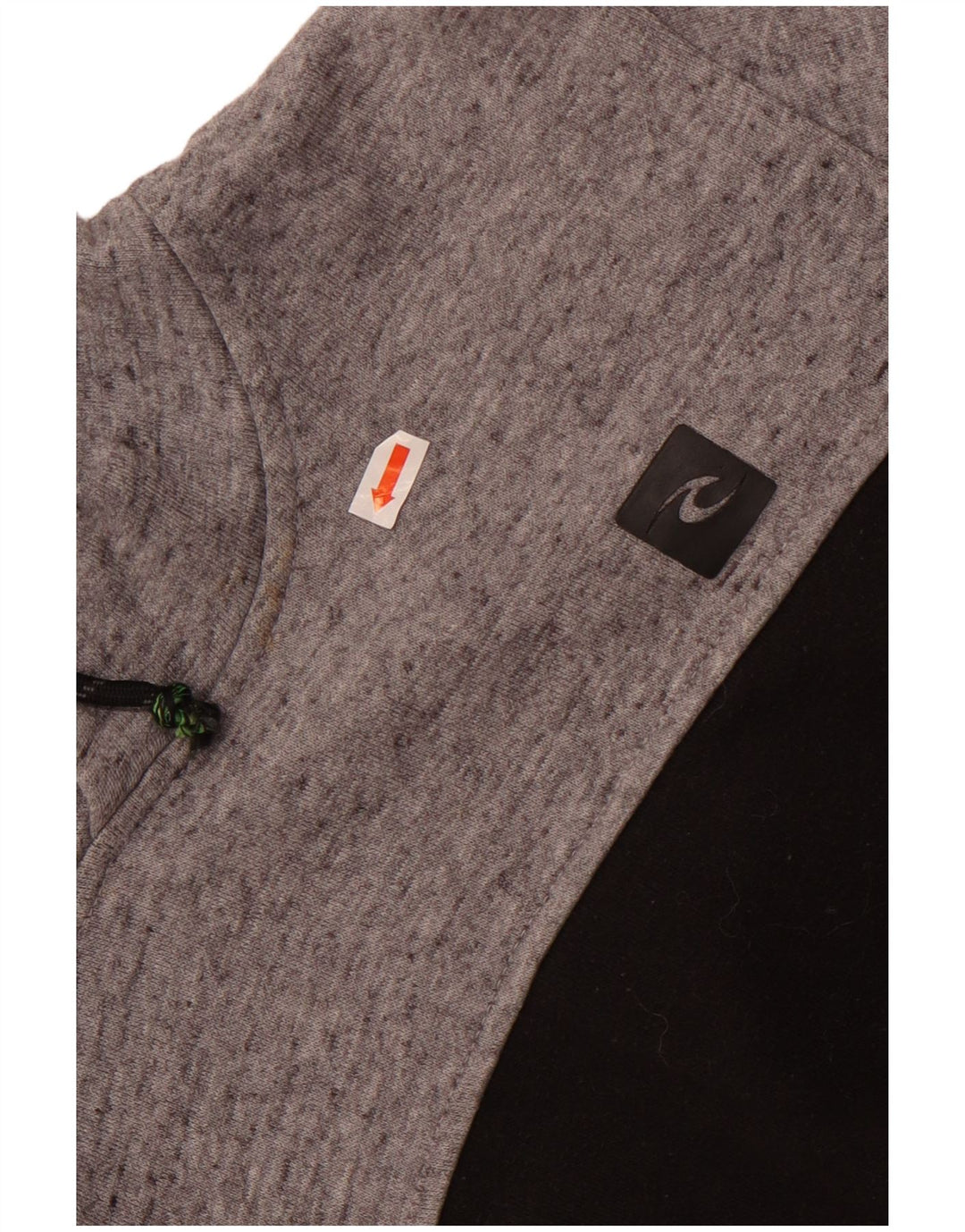 Rip Curl Boys Graphic Hoodie Jumper 13-14 Years Black Colourblock