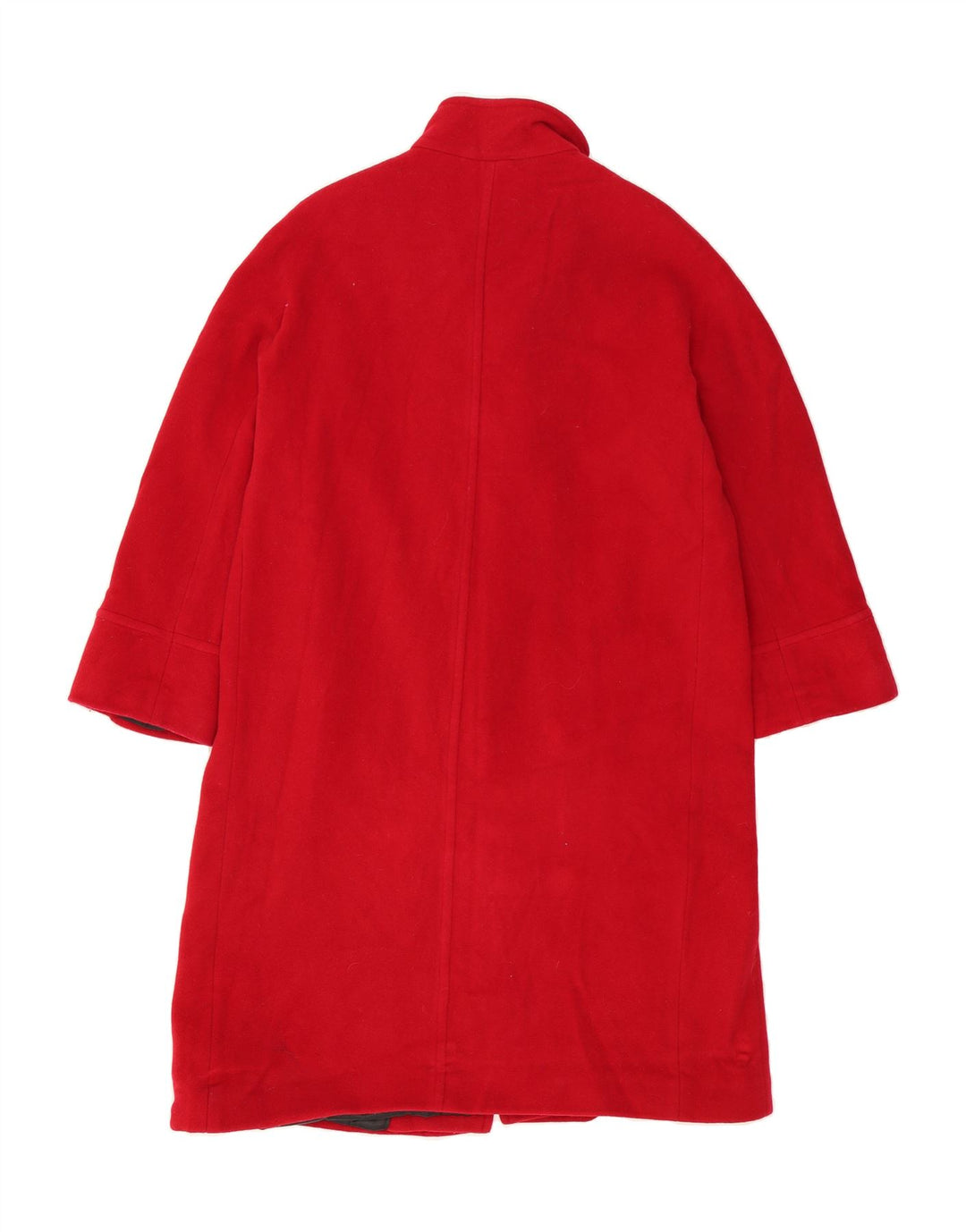 WINDSMOOR Womens Double Breasted Coat UK 12 Medium  Red Wool Vintage Windsmoor and Second-Hand Windsmoor from Messina Hembry 