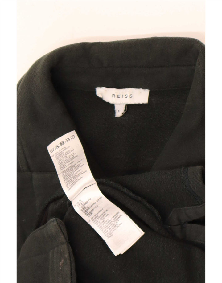 Reiss Mens Overshirt Shirt Small Green Cotton