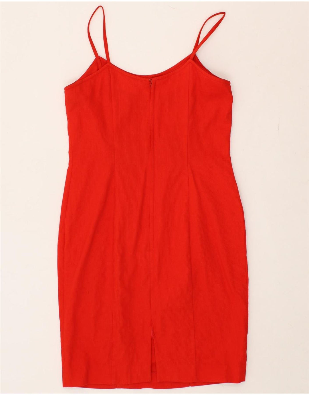 AVEDON Womens Sleeveless Bodycon Dress IT 44 Medium Red Cotton Vintage Avedon and Second-Hand Avedon from Messina Hembry 