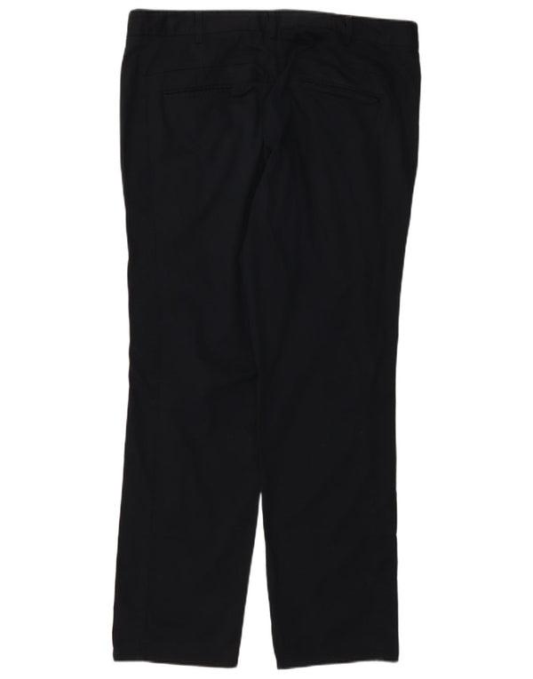 Calvin Klein Mens Straight Chino Trousers IT 54 2XL W36 L30 Navy Blue