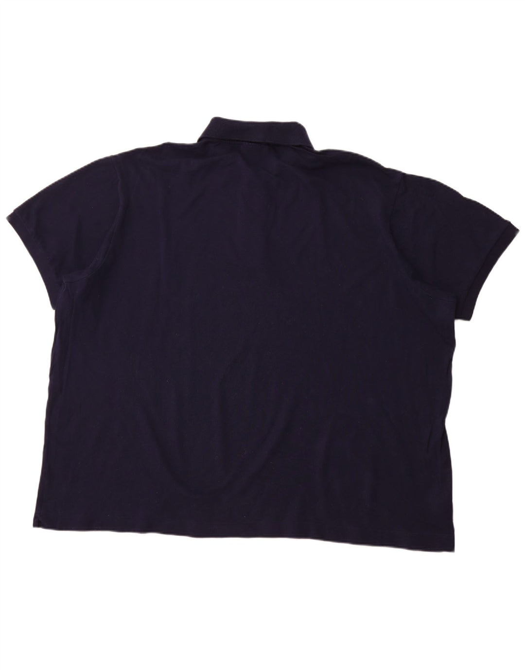 LACOSTE Mens Classic Fit Polo Shirt Size 10 5XL Navy Blue Cotton