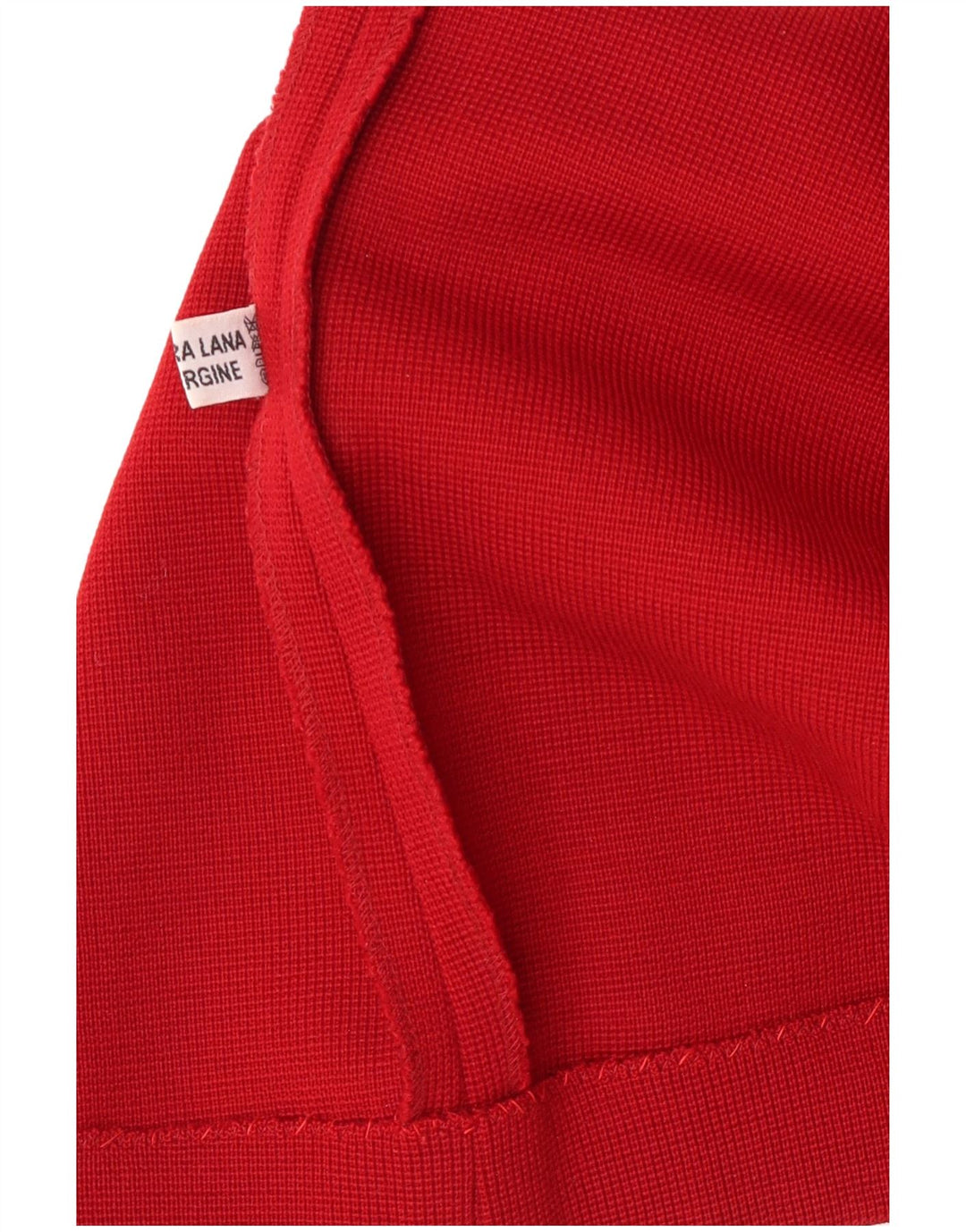 Vintage Womens Pencil Skirt W32 Large Red Wool