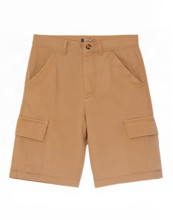CLARK Mens Cargo Shorts Medium W30 Beige