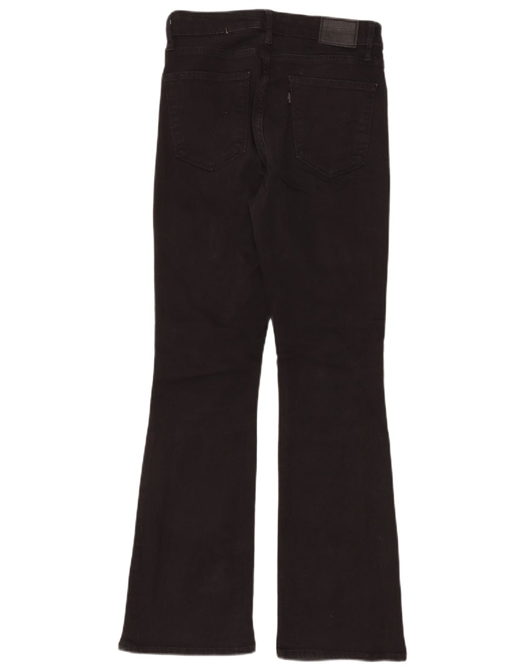 LEVI'S Womens High Rise Bootcut Jeans W29 L30 Black Cotton