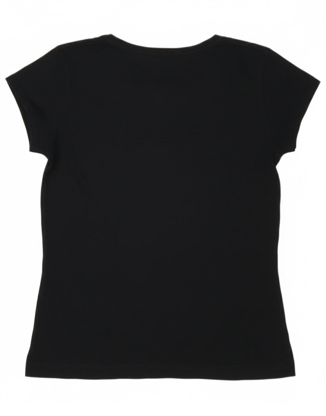 Lee Womens Graphic T-Shirt Top UK 12 Medium Navy Blue Cotton