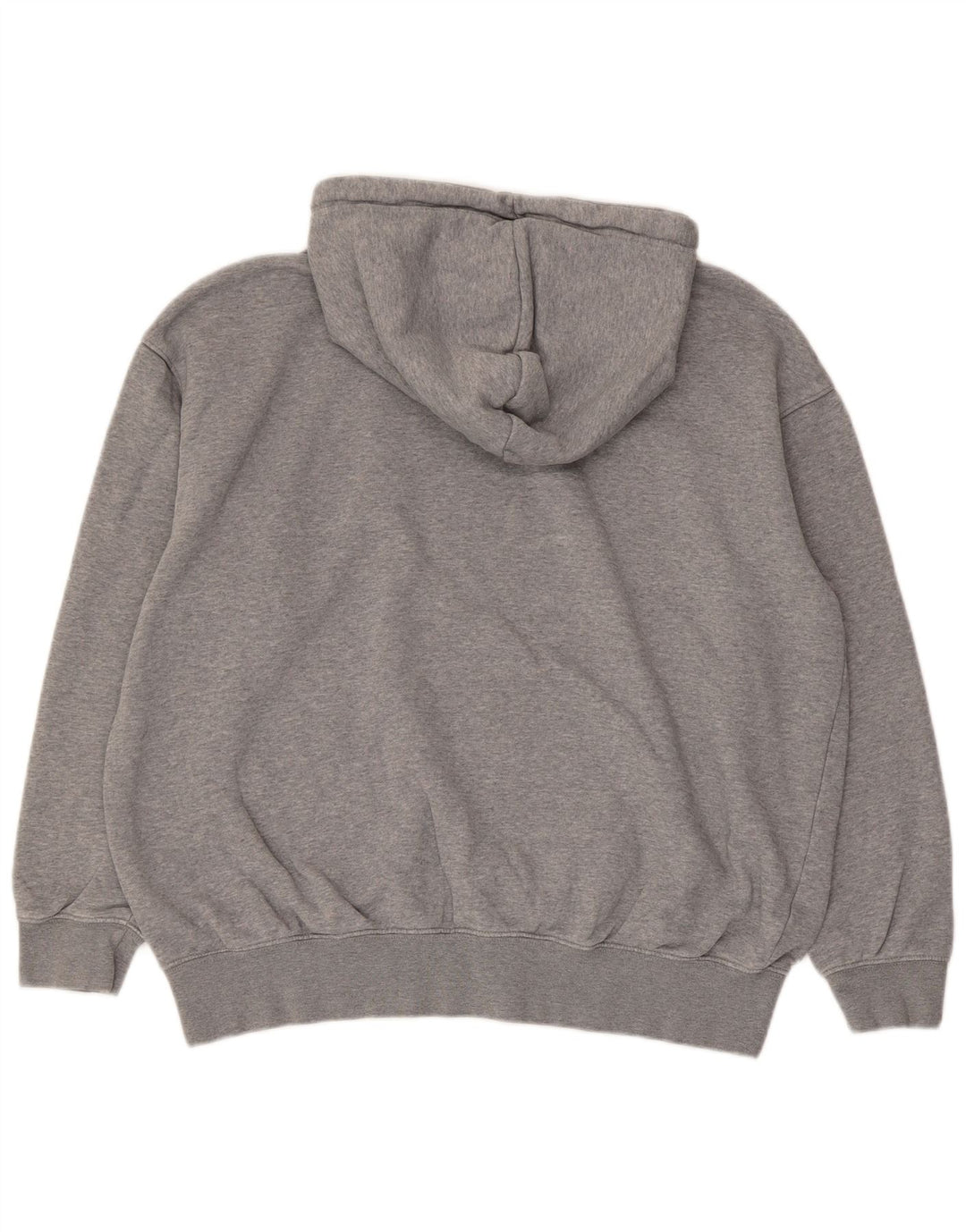 NIKE Womens Oversized Hoodie Jumper UK 10 Small Grey
