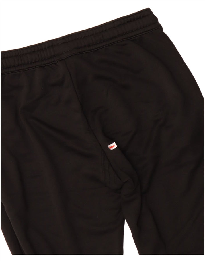 ADIDAS Womens Tracksuit Trousers Joggers UK 14 Medium  Black Polyester