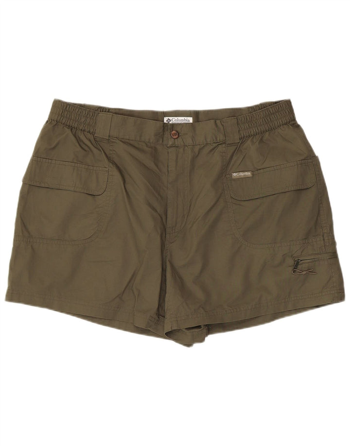 COLUMBIA Mens Cargo Shorts W38 XL Khaki