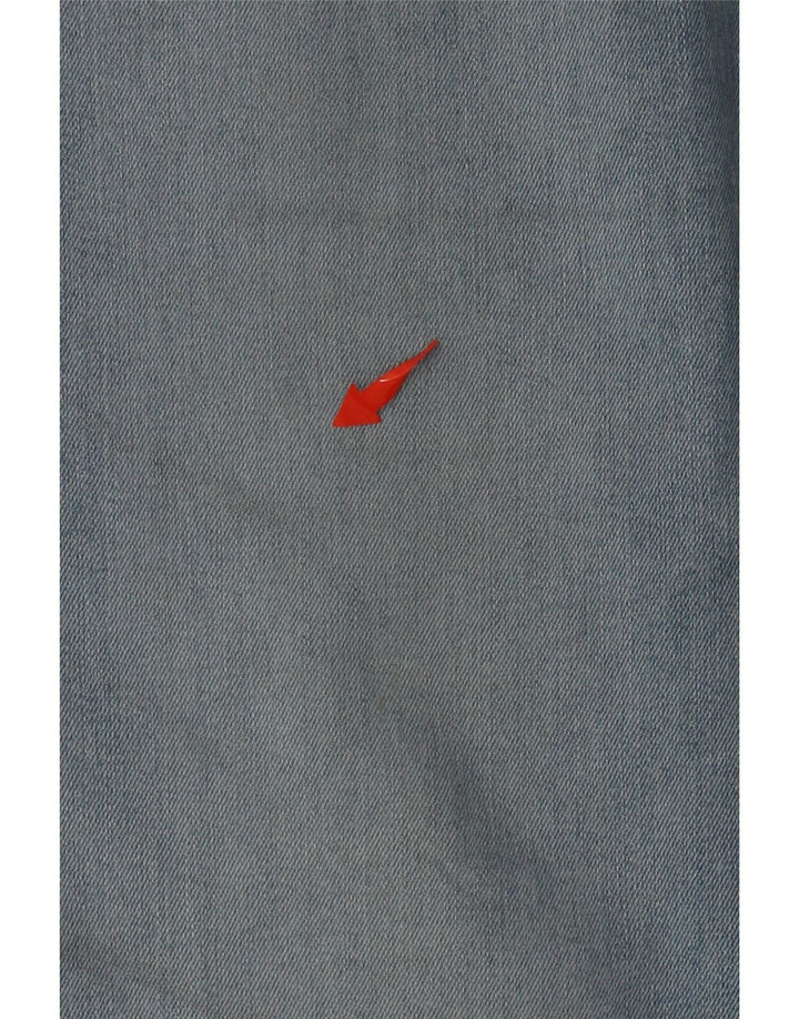 LEVI'S Womens 724 High Rise Straight Jeans W31 L30 Blue Cotton