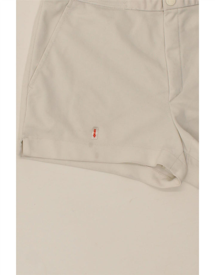 FILA Womens Chino Shorts IT 50 XL W36 White Vintage Fila and Second-Hand Fila from Messina Hembry 