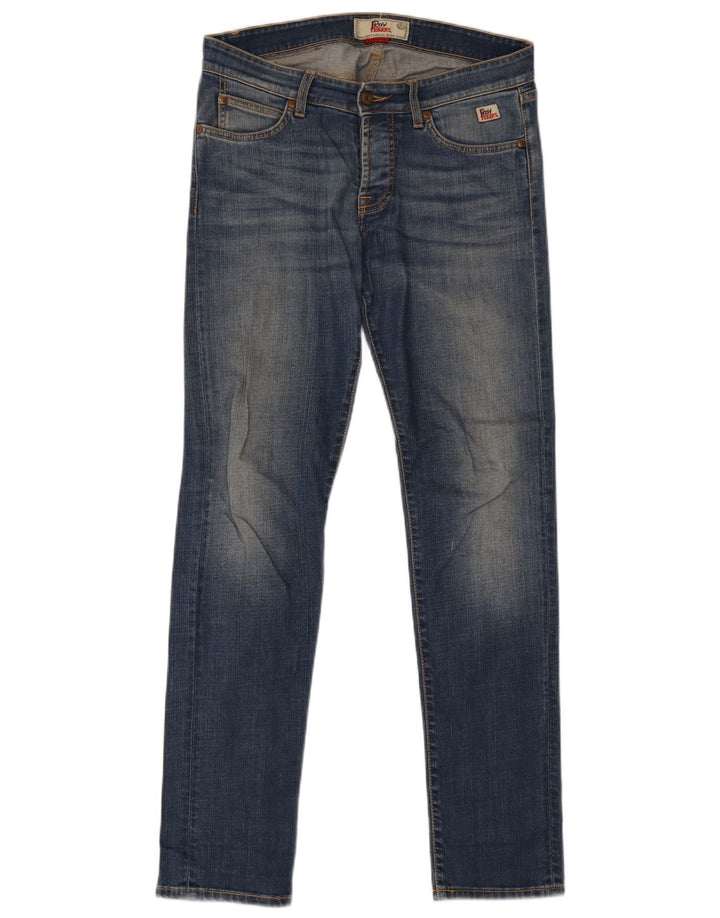 Roy Rogers Mens Slim Jeans W31 L32 Blue