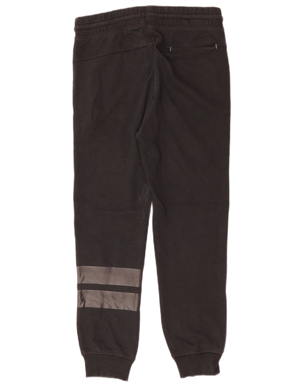ZARA Boys Tracksuit Trousers Joggers 11-12 Years  Black Colourblock Cotton