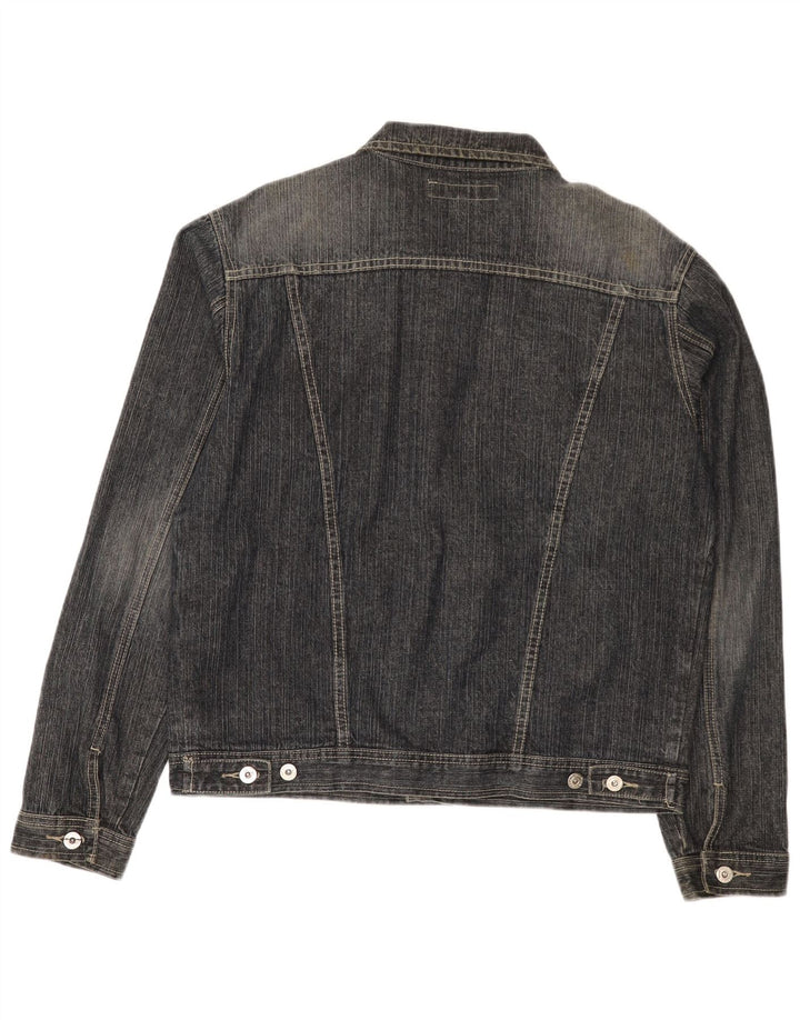 Vintage Mens Denim Jacket UK 40 Large Blue Cotton