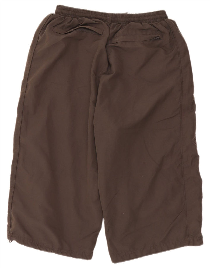 Umbro Mens Graphic Bermuda Sport Shorts Large Grey Polyester