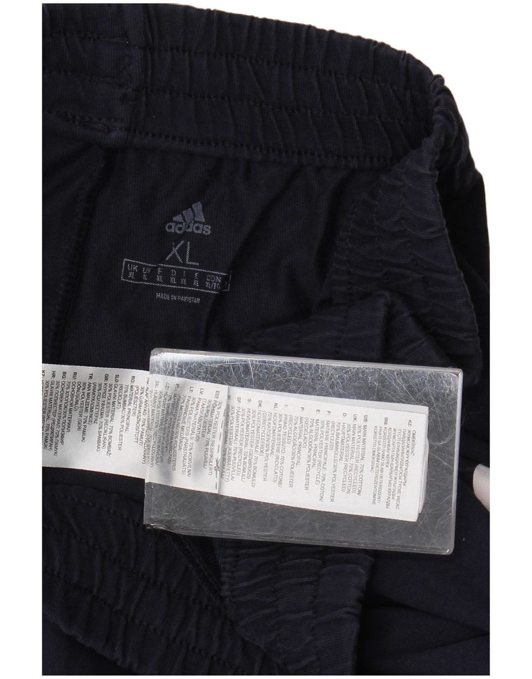 ADIDAS Mens Graphic Sport Shorts XL  Navy Blue Cotton