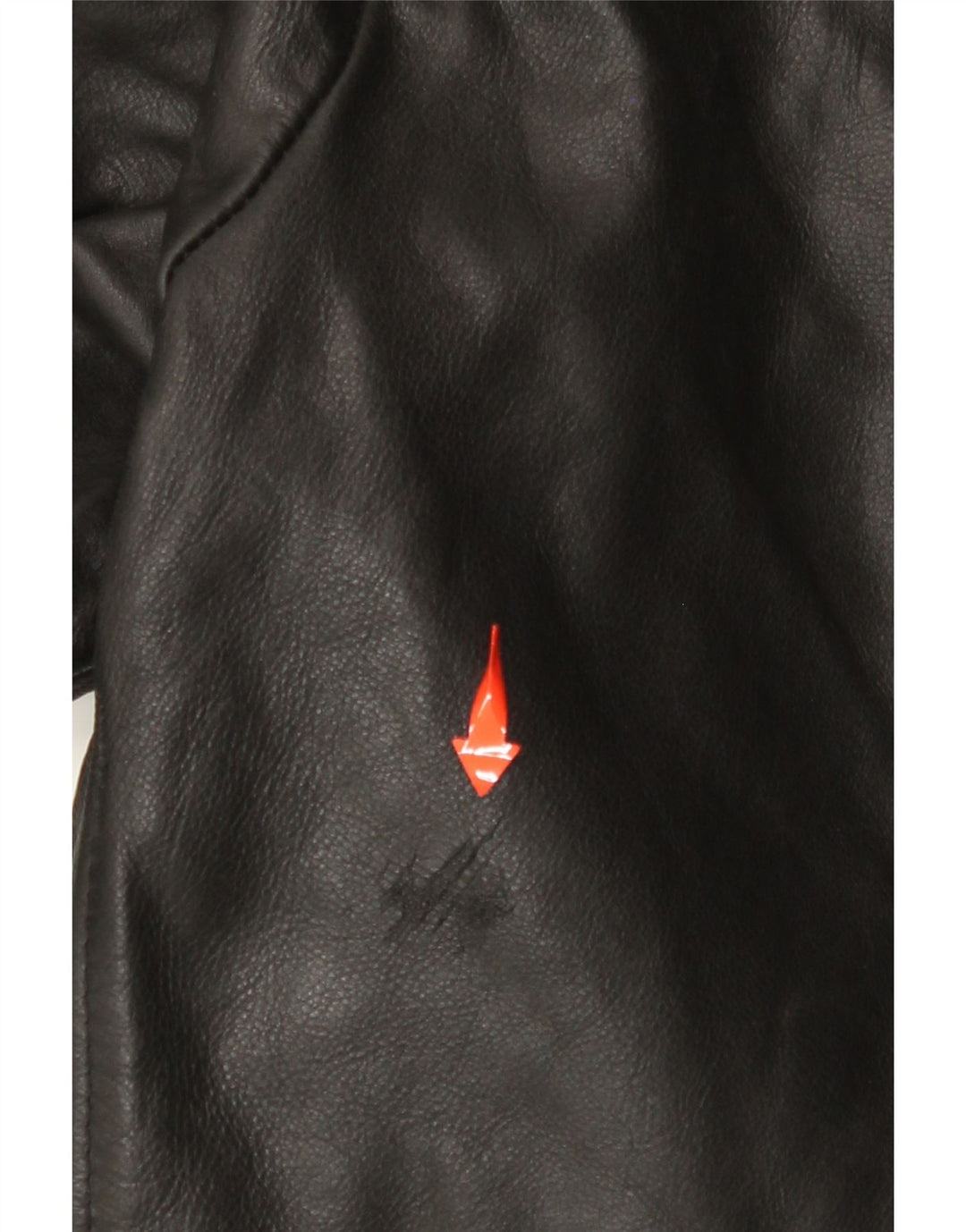 VINTAGE Mens Leather Jacket UK 42 XL Black