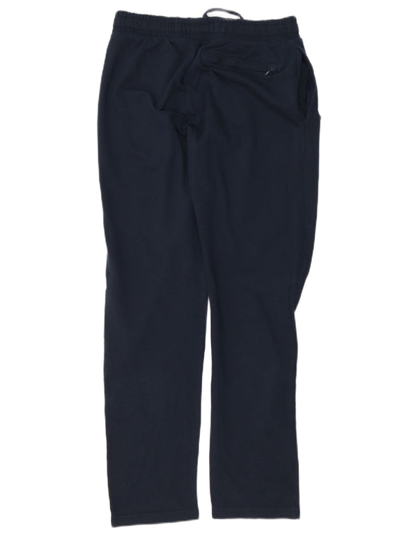 MARKS & SPENCER Mens Tracksuit Trousers Medium  Navy Blue Cotton