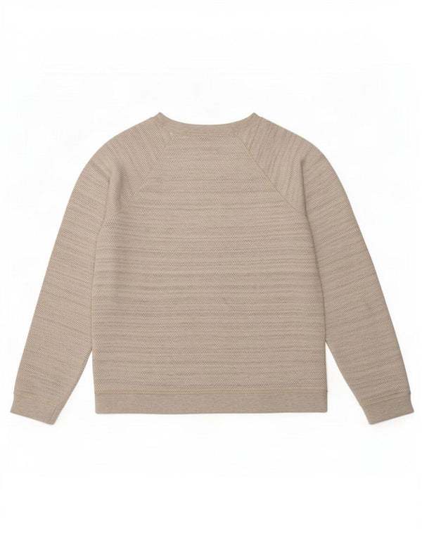 Fat Face Womens Sweatshirt Jumper UK 16 Large Grey Cotton