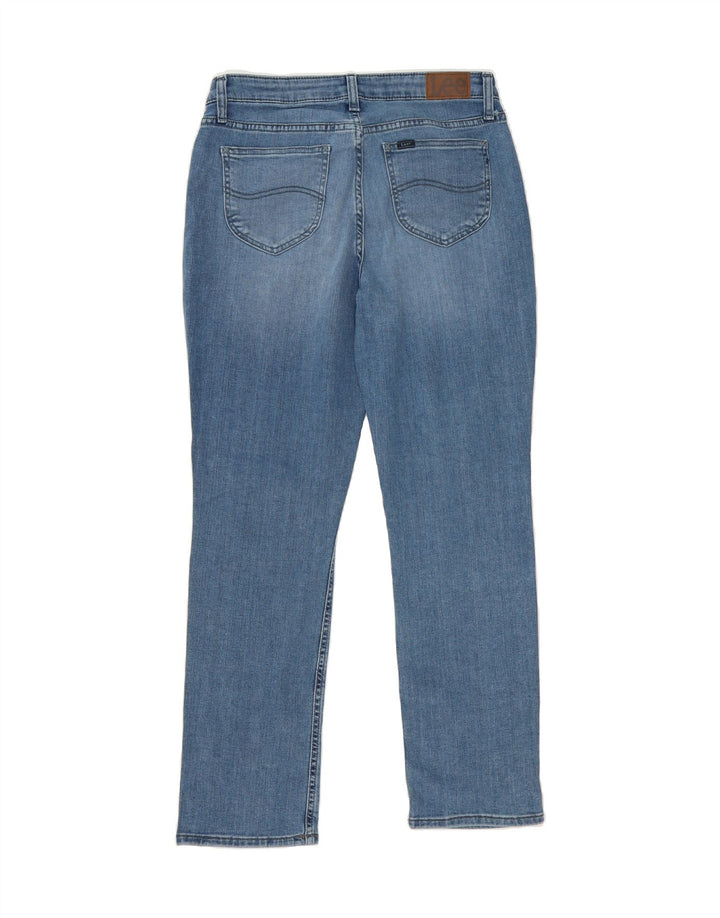 LEE Womens Mid Rise Regular Fit Straight Jeans Size 10 Medium W30 L29 Blue Vintage Lee and Second-Hand Lee from Messina Hembry 