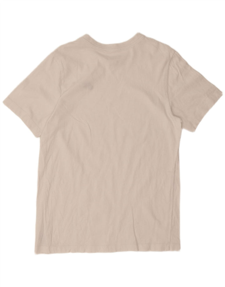 Nike Mens T-Shirt Top Medium White Cotton