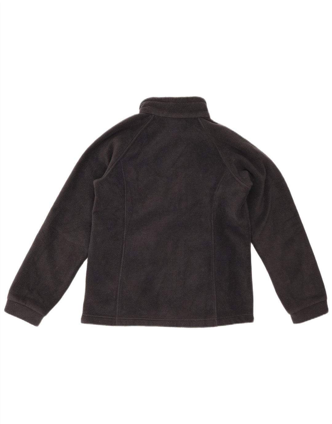 COLUMBIA Boys Fleece Jacket 14-15 Years Large Black Polyester