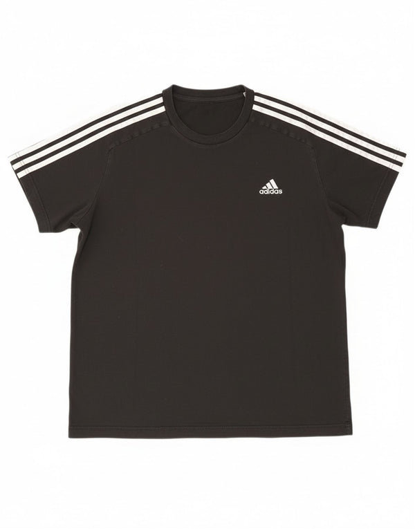 Adidas Mens T-Shirt Top Large Black