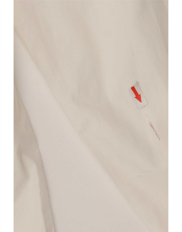 Vintage Mens Shirt Small White Cotton