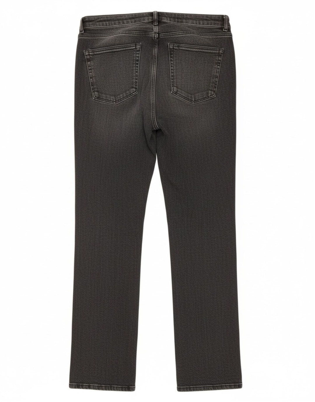 ZARA Womens Straight Jeans EU 42 Large W32 L30 Grey