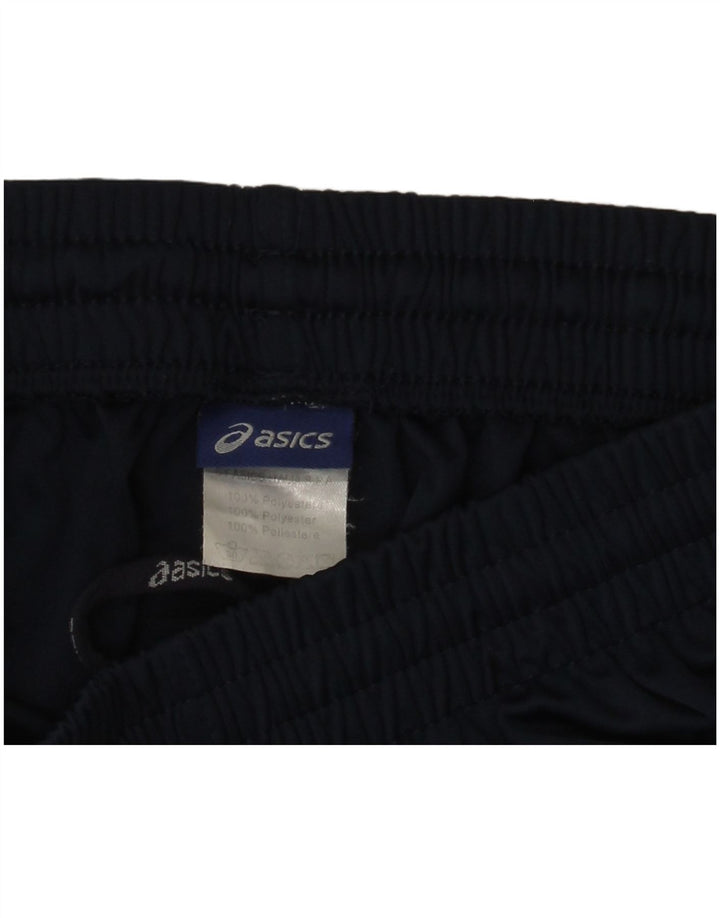 ASICS Mens Sport Shorts Large  Navy Blue Polyester