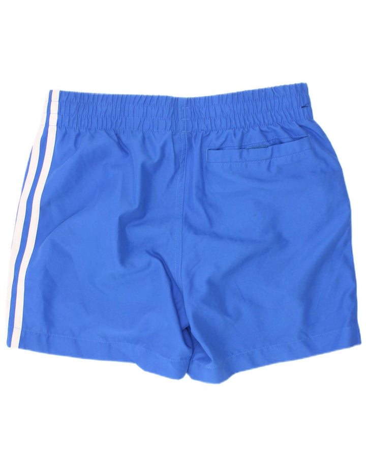 Adidas Boys Swimming Shorts 12-13 Years Blue Polyester