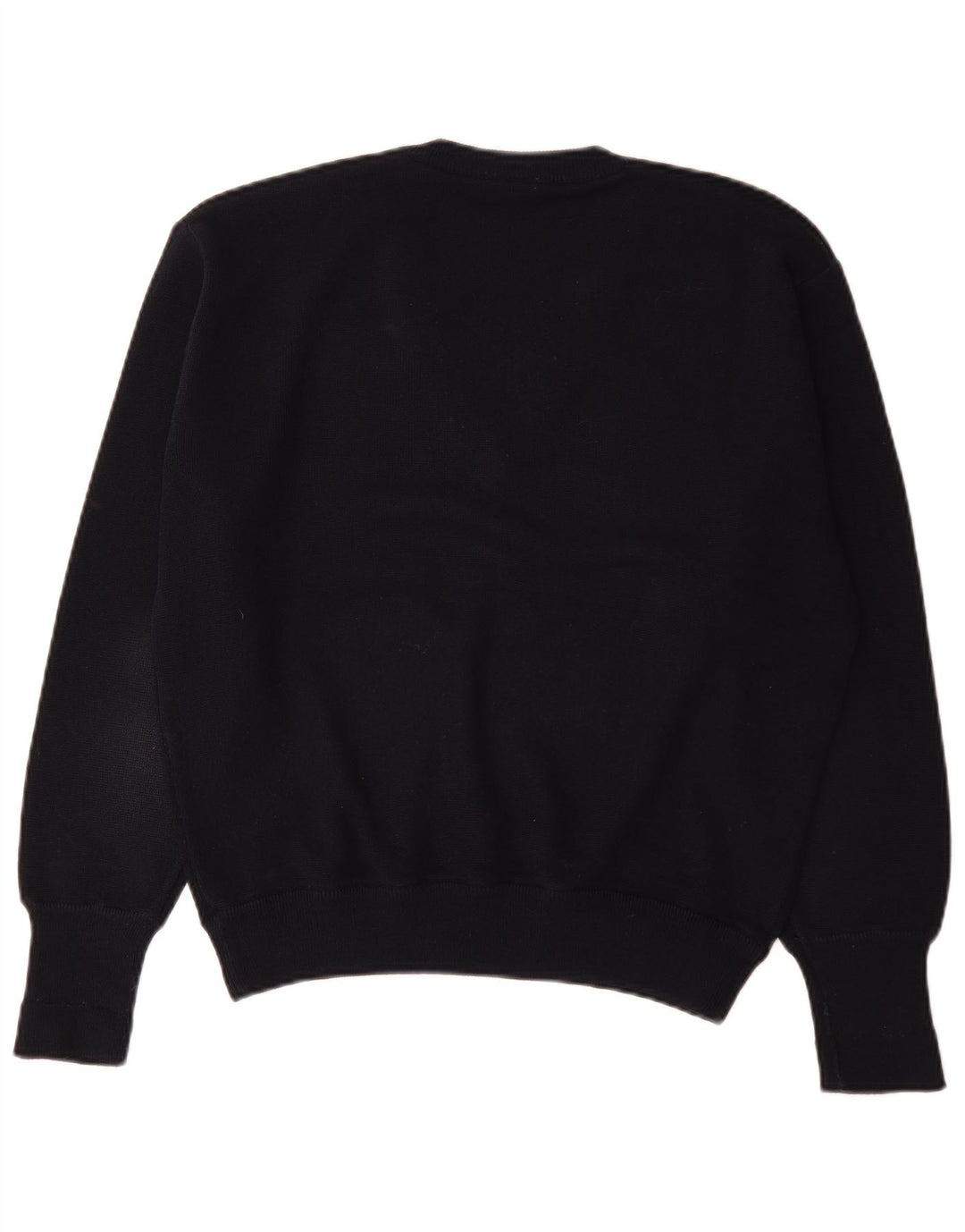 Lacoste Mens V-Neck Jumper Sweater Medium Navy Blue