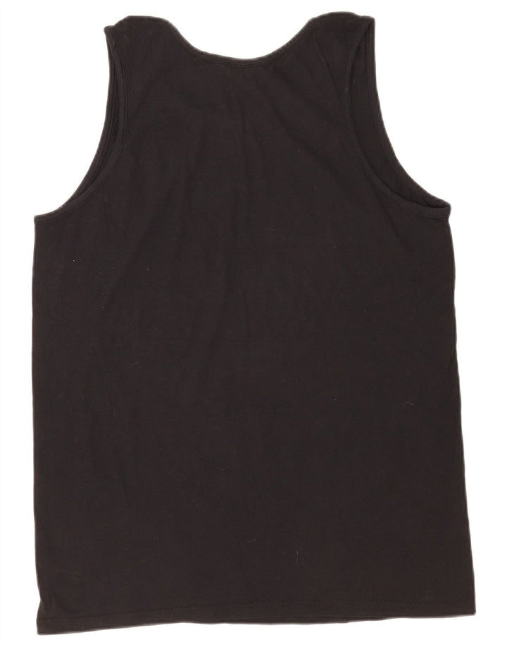 Kappa Mens Vest Top XL Black Cotton