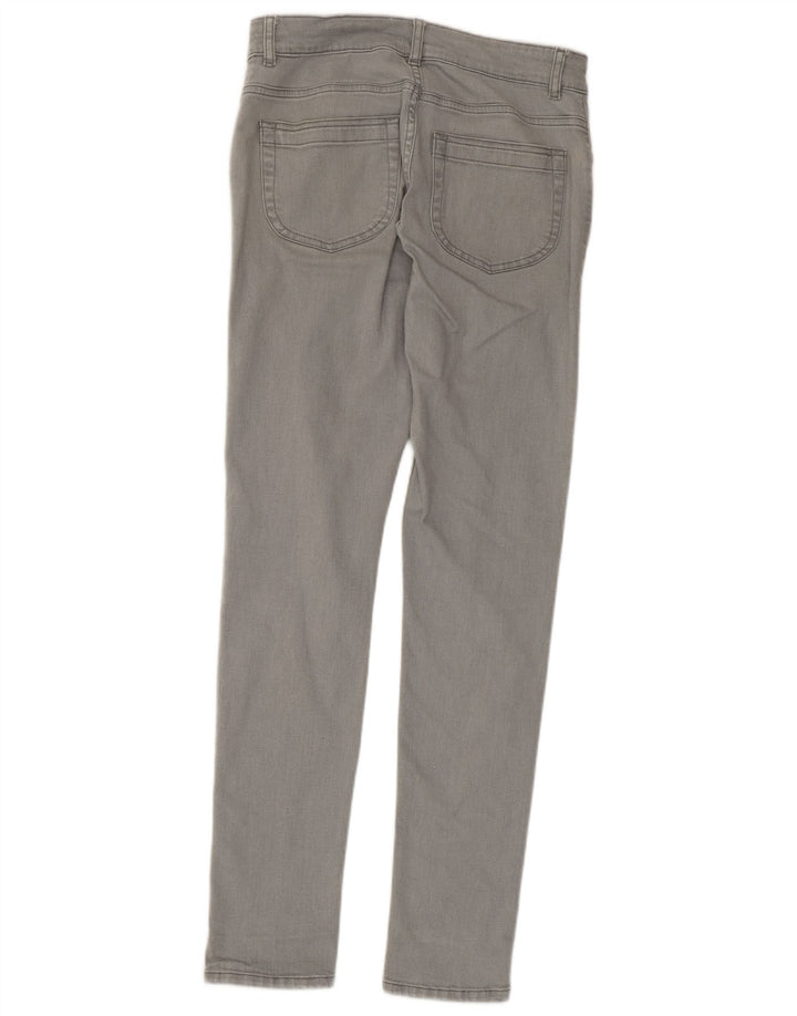 JAEGER Womens Skinny Jeans UK 8 Small W30 L30 Grey Cotton