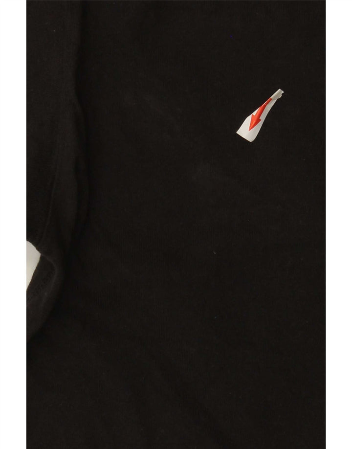 Adidas Mens T-Shirt Top Medium Black Cotton