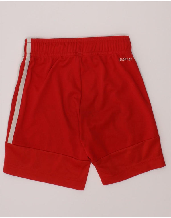 ADIDAS Boys Aeroready Sport Shorts 5-6 Years  Red