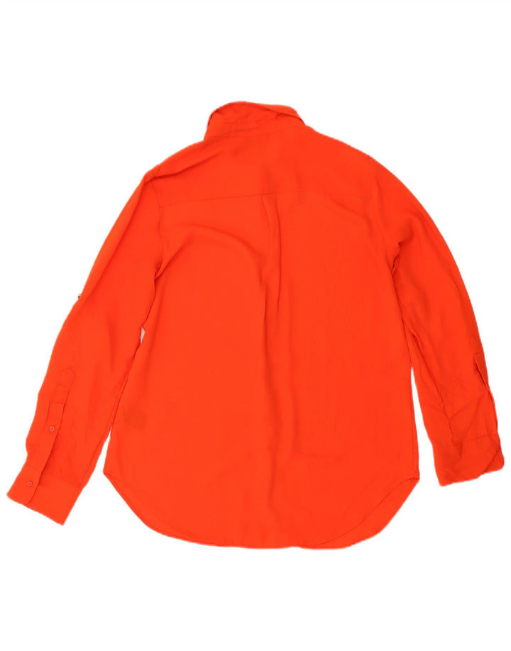 Mossimo Womens Shirt Blouse UK 14 Medium Red Polyester