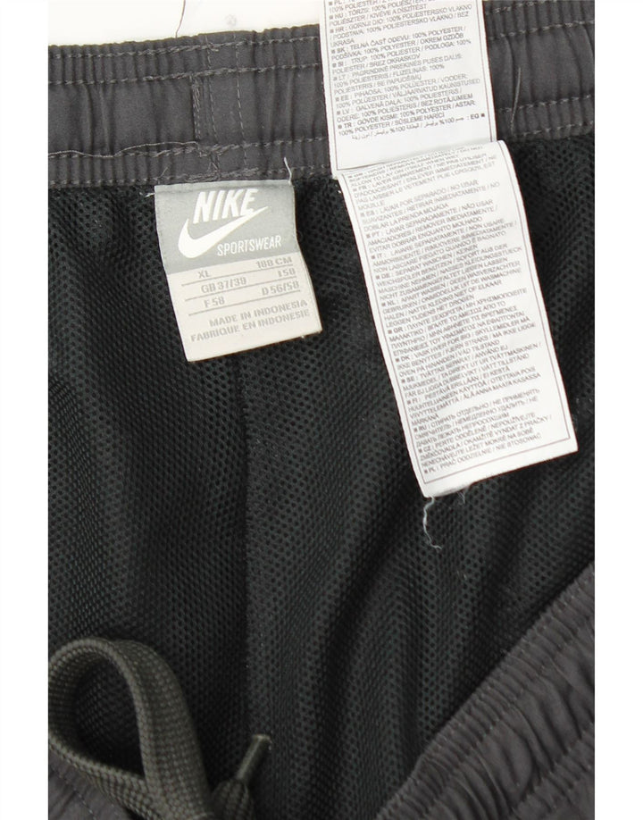NIKE Mens Cargo Tracksuit Trousers XL  Grey Polyester