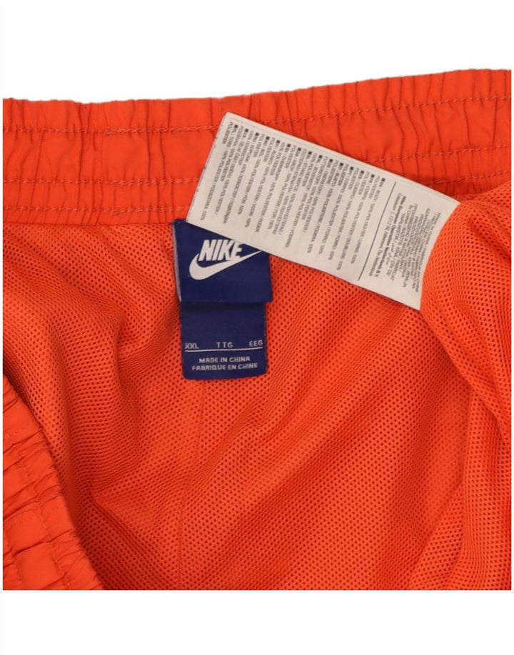Nike Mens Swimwear 2XL Orange Polyester