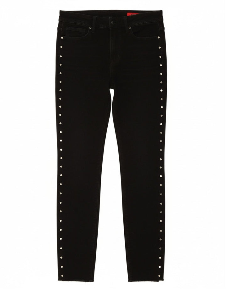 GUESS Womens Skinny Jeans W25 L26 Black