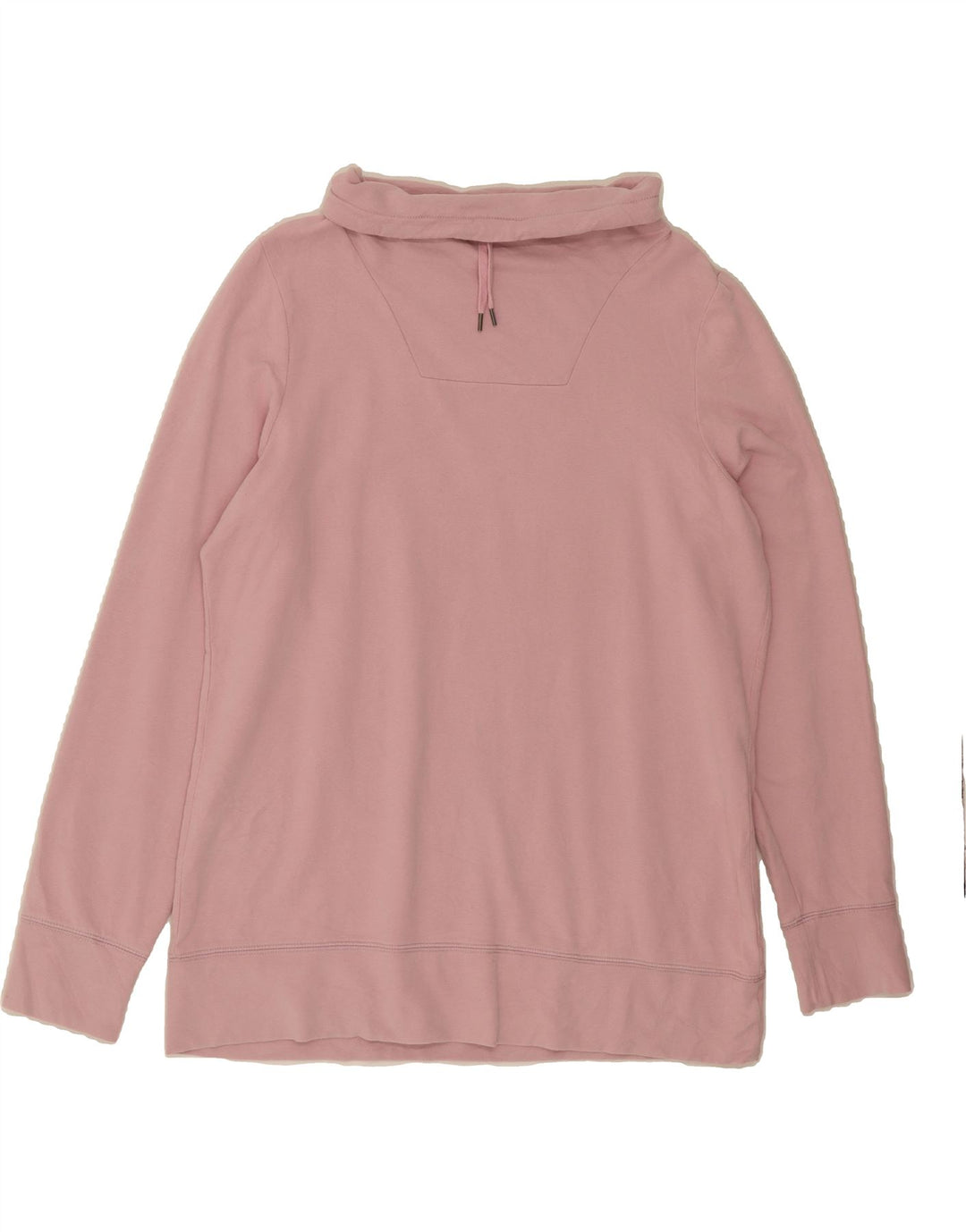 L.L.BEAN Womens Sweatshirt Jumper UK 14 Medium Pink Cotton Vintage L.L.Bean and Second-Hand L.L.Bean from Messina Hembry 
