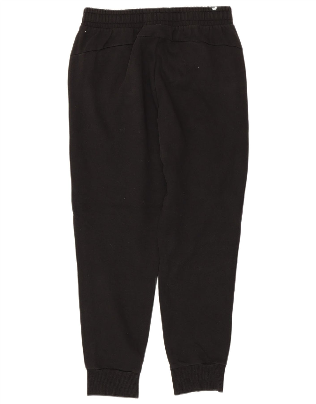 PUMA Mens Graphic Tracksuit Trousers Joggers Medium  Black Cotton