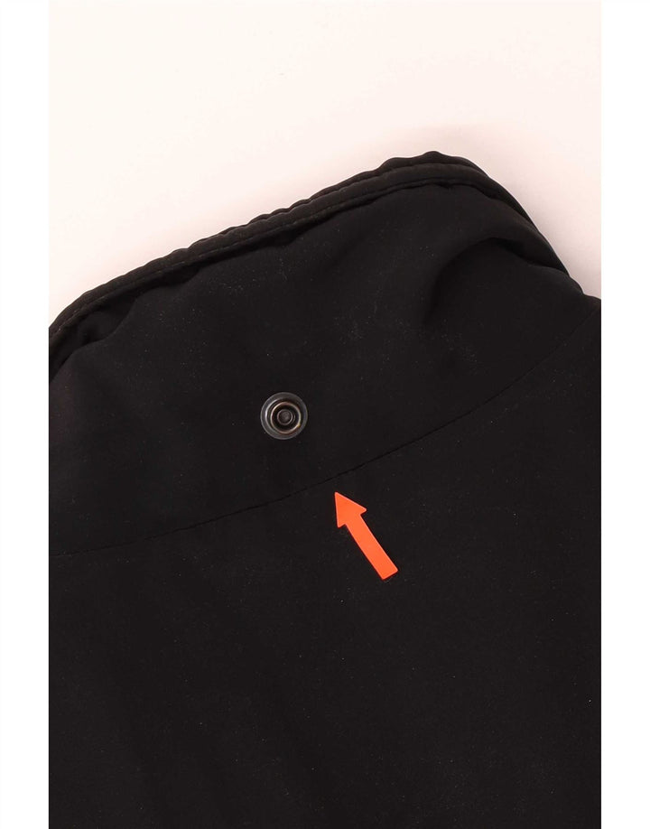 Piero Guidi Mens Overcoat UK 42 XL Black Polyester