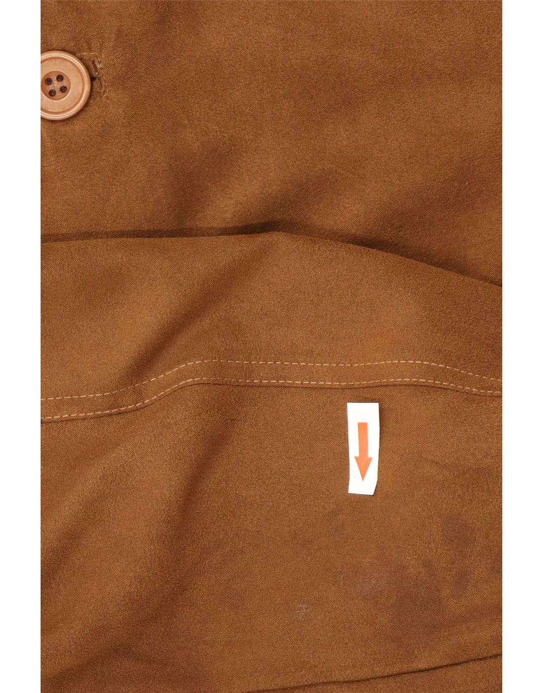 Brugi Mens Bomber Jacket IT 52 XL Beige Polyester