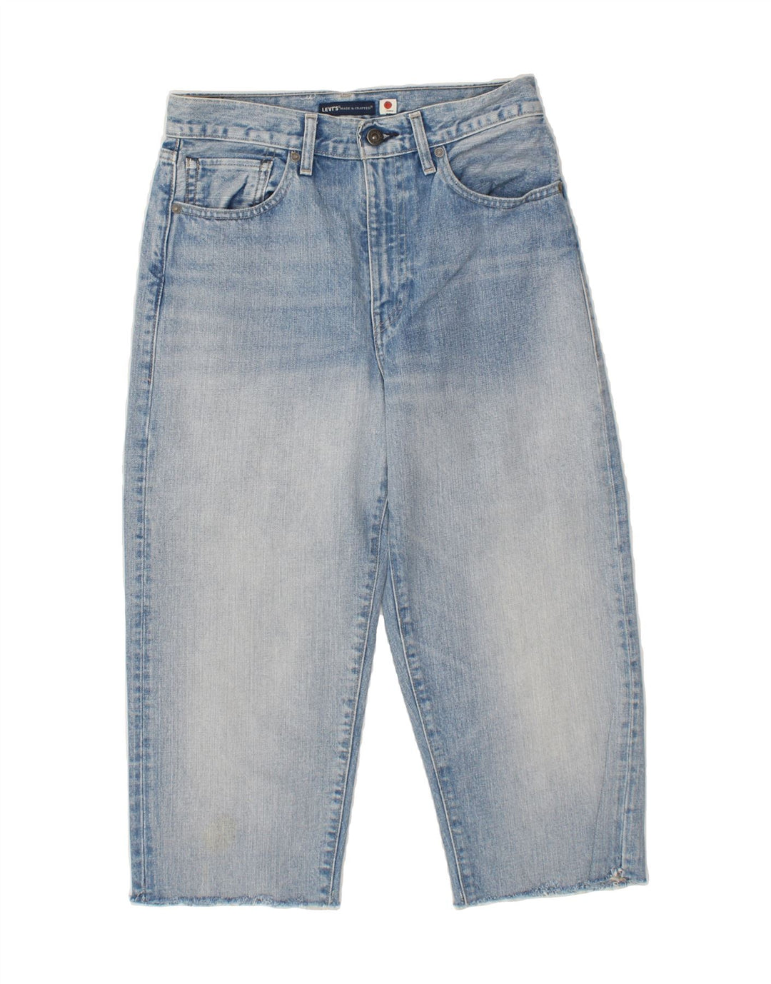 LEVI'S Womens Capri Jeans W27 L21 Blue Cotton Vintage Levi's and Second-Hand Levi's from Messina Hembry 